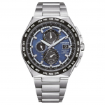 Citizen Eco-Drive Seeria 100M Veekindel P&auml;ikesej&otilde;ul t&ouml;&ouml;tav Kvartsmehhanism Super Titaanist K&auml;ekell 43,5 mm Meeste kellad Sinine AT8238-84L Regular Watch Box