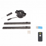 3D hologrammventilaator 2000x224 224 LED-helme Toetab WiFi-rakendust Hologrammprojektori ventilaator Reklaamikuvar Masin 16,1 tolli EL/USA/UK/AU