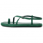 Zara Nahast Avatud Varba Moodsad &Uuml;he Rihmaga Sandaalid 1,5cm Naiste Sandaalid Roheline 2639510500 39