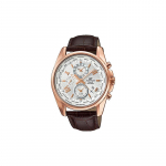 Casio EDIFICE veekindel moekas kvartsliikumisega nahkrihmaga Jaapani ja Korea kell meeste kell h&otilde;bedane sihver EFB-301JL-7A h&otilde;be