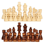 3-in-1 rahvusvahelised malelauad, backgammon, kokkupandav puidust suur malelaud, m&auml;ng lastele strateegilise m&otilde;tlemise arendamiseks, m&auml;nguasi poistele ja t&uuml;drukutele beige