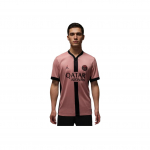 Jordan Dri Fit Paris Saint Germain Mugav Mood Hingav Kiiresti Kuivav Retro Jalgpallis&auml;rk Unisex Topid Roostepruun Must FQ2024-686 L