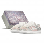 Nike Dunk S&auml;delev Galaktika Madalad Tennised Rula Kingad Naiste Roosa H&otilde;bedane DD1873-113(TeamA-S-BOX) 40