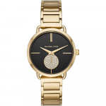 Michael Kors MK3788 Portia Must sihver Naiste k&auml;ekell 36.5mm kuld
