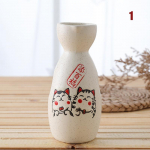 Jaapani Maneki Neko Keraamiline Retro Sakeepudel 150ml Tokkuri &Otilde;nnekass Gei&scaron;a Sakura Lik&ouml;&ouml;r Sakee Dosaator Joogin&otilde;ud Veinipudel