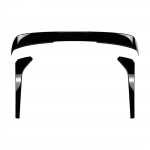 Volkswagen VW Tiguan MK2 2017 2018 2019-2023 Rline'i jaoks Tagumine Pagasiruumi Katuse Spoiler Tiib+Tagumise Akna K&uuml;ljep&uuml;stik Kate Sisekujundus Huule Komplekt