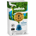 Lavazza iTierra! jaoks (AMAZOONIA) Orgaanilised espressokapslid | (10 kapslit) 55g karp Cougarilt | &Uuml;hildub Nespresso Original masinatega | Keskmine Inte black