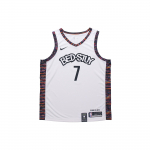 Nike NBA City piiratud s&auml;rk SW F&auml;nni v&auml;ljaanne 2019-2020 hooaeg Brooklyn Nets Durant Nr. 7 Valget Meeste AV4622-101 L