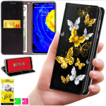 Rahakotit&uuml;&uuml;pi &uuml;mbris Motorola Edge 60 Fusion / Edge 60 jaoks - Bluemoon &uuml;mbris tr&uuml;kiga + 9H klaas