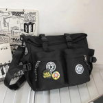 Jaapani Harajuku Koolikotid Teismelistele T&uuml;drukutele Vabaaja Mood Crossbody Kott Uus Trendikas &Otilde;lakott &Otilde;pilase Seljakott K&auml;ekotid black