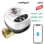 Veevooluklapp IP65 Veekindel APP-juhtimine Taimeriga automaatika H&auml;&auml;lejuhtimise integreerimine WiFi Veevooluklapp white