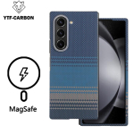 YTF Samsung Galaxy Z Fold 7 jaoks Aramid Carbon Fiber &uuml;mbris Kevlar Kate Ultra-&otilde;huke Fold6 Kerge kaitsva katte W26 &uuml;mbris Carbon Fiber&Galaxy Z Fold7