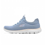 Skechers Sport Naiste Mugavad Madalad Vabaajajalatsid Hele Sinine 150268-LBMT 35.5