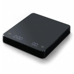 Digitaalne kohvikaal koos taimeriga LED-ekraaniga Espresso USB 3 kg Maksimaalne kaal 0,1 g K&otilde;rge t&auml;psusega m&otilde;&otilde;detud oz/ml/g k&ouml;&ouml;gikaal (black,3Kg) must
