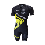 Powerslide Meeste Jumpsuit L&uuml;hikeste Varrukatega Rulluisutamise Kiiruse Skinsuit Ciclismo J&auml;&auml;hoki Uisutamise V&otilde;istlus Rulluisutamise R&otilde;ivad XS（old）