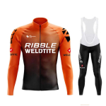 Ribble Weldtite Pro Hingav Pikkade Varrukatega Meeste Rattas&auml;rgi Komplekt MTB Rattariided S&uuml;gisene Jalgrattariided Maillot Ropa Ciclismo L