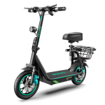 BOGIST M5 Pro+ Elektriroller Istmega Mitme Maastiku Linna&uuml;histranspordi T&auml;iskasvanud 500W Mootor 48V15AH Aku 11-tollised Maastikurehvid must