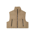 GUCCI Gg Supreme T&auml;idisega Vest 776838-ZAPIO-2190 M beige