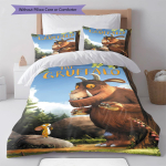 Gruffalo plakat Voodipesu Tekikomplekt Tekikate Padjap&uuml;&uuml;r Kodu kaunistus S&uuml;nnip&auml;evakingitus (1 * tekikott + 2 * padjap&uuml;&uuml;ri, ilma s&uuml;damikuta) 140x200cm