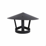Kaminasiiber, 304 roostevaba teras, tuulekindel, veekindel 125mm 153mm gray