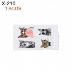 Unisex 3D Dream Catcher veekindel ajutine v&auml;lkt&auml;toveeringuga kleebis kehakunsti kleebis ajutised t&auml;toveeringud one size