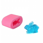 Silikoonvorm 3D k&uuml;&uuml;likukujuline k&uuml;psetamine DIY kommid Fondant-kondiitritooted &scaron;okolaadivormi koogi kaunistamiseks