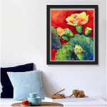 Teemanttikandid Lilled Ristpistes DIY Teemantmaaling T&auml;ielik teemantst maastik Rhinestones 20X30CM