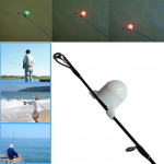 Puntos sport &Ouml;ine vilkuv LED Signal Light Rod Strike Alert Bell Fish Bite Sound Alarm one size