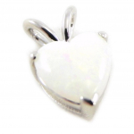 Les Tr&eacute;sors De Lily [E8672] &ndash; h&otilde;bedane ripats 'Goddess Opal' H&otilde;besinine (roodiumiga kaetud) - 8x8 mm valge