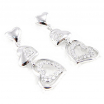 Altesse [H3369] &ndash; h&otilde;bedased k&otilde;rvar&otilde;ngad 'Love Sublime', valge valge