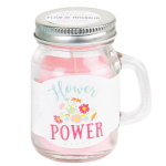 Les Tr&eacute;sors De Lily [Q3024] - Mason purki l&otilde;hnak&uuml;&uuml;nal  Messages  (Flower Power) - 85x50 cm Heleroosa