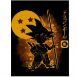 T&auml;ielik 5D Teemantmaali joonisfilm V&auml;ike Goku tikandid Ristpistes Kodukaunistused K&auml;sitsi valmistatud kingitus 25x30cm