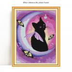 Diamond Paintnig Cat Full Square Drill kodukaunistamise helmestega pildikomplekt 20X30CM
