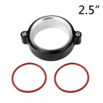 V&auml;ljalaske V-riba klamber w &auml;&auml;rikus&uuml;steem, anodeeritud klamber 2 2,5 3 3,5 OD turbo t&uuml;hjendustoru jaoks 2 inch 51mm