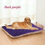 M-3XL suured koerad v&auml;ikesed koerad kassid kutsikapadi 8 v&auml;rvi kassi voodi Pehme pl&uuml;&uuml;s lemmiklooma koera voodi XL tumelilla v&auml;rv