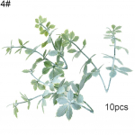 10 tk Kunstlillede Pteris Lehed P&auml;rsia S&otilde;najala Taim Pulma J&otilde;ulukaunistus