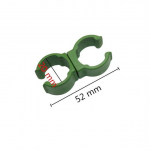 Plastkinnitus kasvuhoone kronsteini poolus fikseeritud klamber 360 kraadi p&ouml;&ouml;rlev aiataimede pookimine vaiad &uuml;hendusklamber 10 tk 20mm