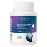 Cerebroflor New Life toidulisand (aju vereringe, m&auml;lu, t&auml;helepanu parandamine) 60 pills (for 1 month)