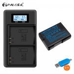 Palo EN-EL14 EN-EL14a ENEL14 EN EL14 EL14a akukomplekt Nikon D3100 D3200 D3300 D5100 D5200 D5300 jaoks 1 battery 1 charger