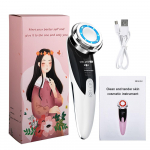 Face Massager Facial Lifting Firming Beauty Vibration N&auml;opuhastusinstrument valge