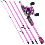 SOUGAYILANG teleskoopne &otilde;ngeritv 12+1BB Baitcasting Reel Bass magevee merevees &otilde;ues&otilde;iduks m&otilde;eldud kalastustarvete kombinatsioon Right Hand roosa