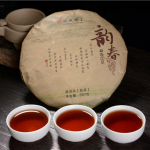 357 g Top Hiina tume tee Yunnani orgaaniline suurte lehtedega Puerh teekook Pu'er k&uuml;ps tee 357g
