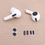 2 Komplekti k&otilde;rvaklappide remondiosade tolmufiltri v&otilde;rk Airpods Pro kaitsefiltrite jaoks