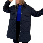 KOKKO naiste sulemantel &uuml;hev&auml;rviline rev&auml;&auml;riga polsterdatud v&ouml;&ouml;kardigan Keep Wram, &uuml;herealine klapiga tasku, s&uuml;gismantel &otilde;ues kasutamiseks XL roheline