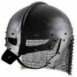 Retro keskaegne viikingivarese kiiver Chainmail Battle Armor kiivri koopia uusaasta kingitus must