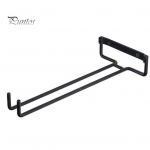 Vastupidav, ruumis&auml;&auml;stlik sile veiniklaasihoidja veinitopsi riiuli riputusbaari k&ouml;&ouml;gitarvikud must