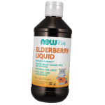 P&otilde;ldp&otilde;&otilde;sa kontsentraat lastele, Elderberry Liquid for Kids, Now Foods 237ml (71128173) 237ml