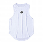 Muscleguysi suvine uue kaubam&auml;rgiga tr&uuml;kitud Tank-kulturismivesti treenings&auml;rk kiiresti kuivav vest Mens Fitness Stringer Tank Top XXL oranž