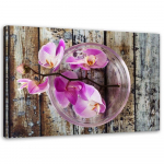 L&otilde;uenditr&uuml;kk Orchid Flowers Wood Spa 60x40 roosa