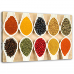 L&otilde;uenditr&uuml;kk Spices Herbs Colored 60x40 mitmev&auml;rviline